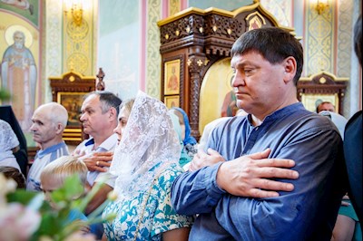 Божественная литургия в Иоанновском женском монастыре