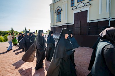 Божественная литургия в Иоанновском женском монастыре