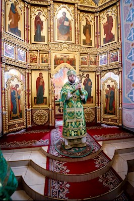 Божественная литургия в Иоанновском женском монастыре