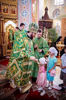 Божественная литургия в Иоанновском женском монастыре