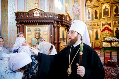 Божественная литургия в Иоанновском женском монастыре
