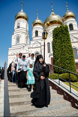 Божественная литургия в Иоанновском женском монастыре