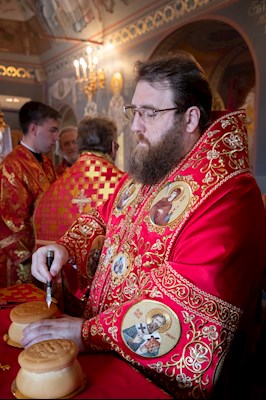 Митрополит Игнатий совершил Божественную литургию в Свято-Троицком кафедральном соборе г. Саратова