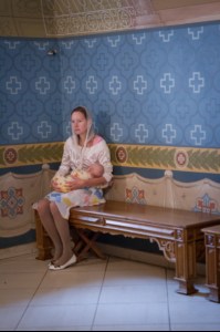 Крещальная литургия в Свято-Троицком соборе Саратова