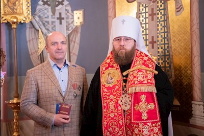 Митрополит Игнатий совершил Божественную литургию в Свято-Троицком кафедральном соборе г. Саратова