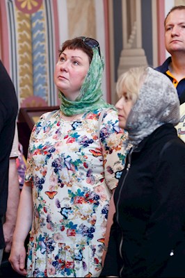 Митрополит Игнатий совершил Божественную литургию и вечерню в Свято-Троицком кафедральном соборе г. Саратова