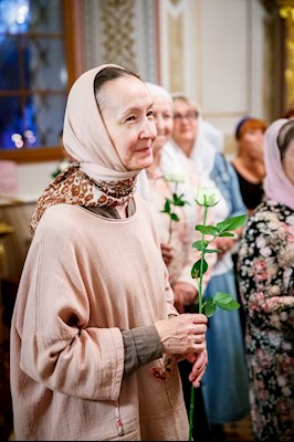 В канун Собора Саратовских святых совершено соборное архиерейское богослужение