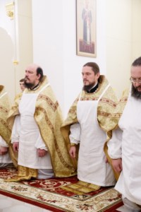 Великое освящение храма во имя святителя Спиридона Тримифунтского г. Саратова и Божественная литургия в новоосвященном храме