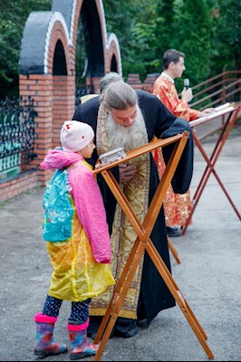 Божественная литургия в Вавиловом Доле