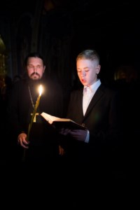 В канун празднования Собора Саратовских святых Митрополит Лонгин совершил Всенощное бдение в Свято-Троицком кафедральном соборе города Саратова