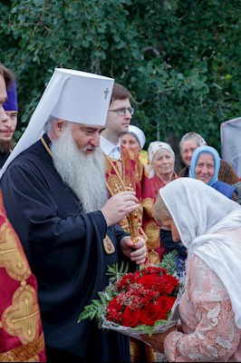 Божественная литургия в Вавиловом Доле
