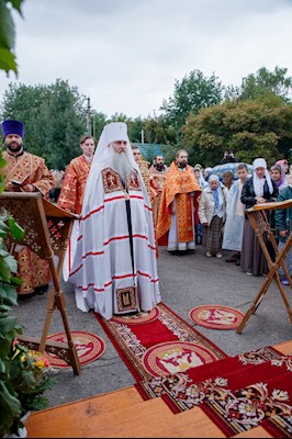Божественная литургия в Вавиловом Доле