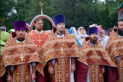 Божественная литургия в Вавиловом Доле