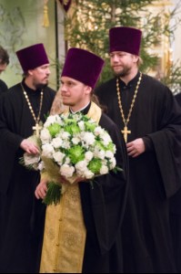 Рождественская вечерня в Покровском храме Саратова