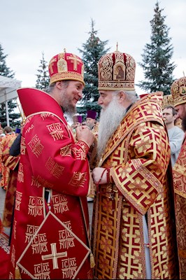 Божественная литургия в Вавиловом Доле