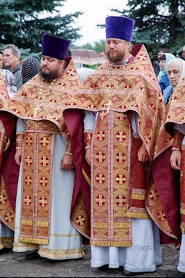Божественная литургия в Вавиловом Доле