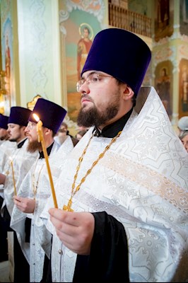 Встреча саратовских святителей в Покровском соборе