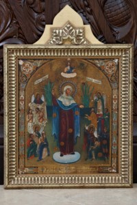 Совершены Чин положения антиминса и первая Литургия в храме в честь иконы Божией Матери «Всех скорбящих Радость» г. Саратова