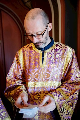Великая вечерня в соединении с Литургией святителя Василия Великого в Свято-Троицком кафедральном соборе г. Саратова