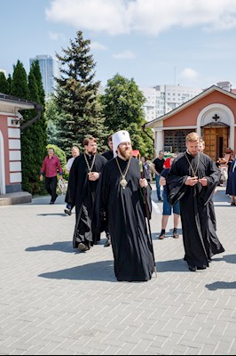 Престольный праздник в Свято-Троицком кафедральном соборе г. Саратова