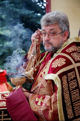 Божественная литургия в Вавиловом Доле