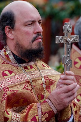 Божественная литургия в Вавиловом Доле