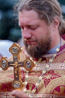 Божественная литургия в Вавиловом Доле