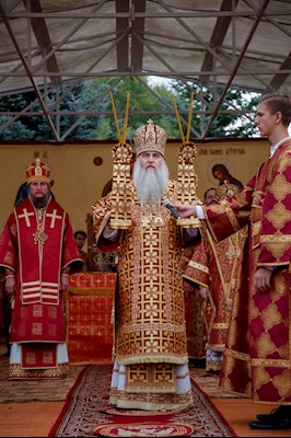 Божественная литургия в Вавиловом Доле