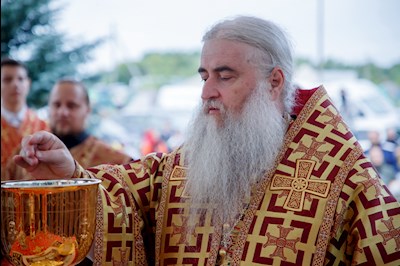 Божественная литургия в Вавиловом Доле