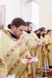 Великое освящение храма во имя святителя Спиридона Тримифунтского г. Саратова и Божественная литургия в новоосвященном храме