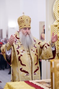 Великое освящение храма во имя святителя Спиридона Тримифунтского г. Саратова и Божественная литургия в новоосвященном храме