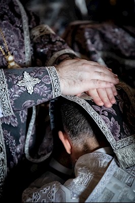 Литургия Преждеосвященных Даров в Свято-Троицком кафедральном соборе г. Саратова