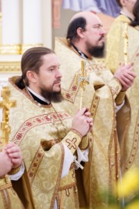 Великое освящение храма во имя святителя Спиридона Тримифунтского г. Саратова и Божественная литургия в новоосвященном храме