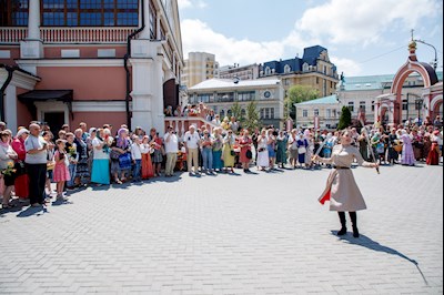 Престольный праздник в Свято-Троицком кафедральном соборе г. Саратова