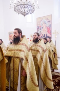 Великое освящение храма во имя святителя Спиридона Тримифунтского г. Саратова и Божественная литургия в новоосвященном храме