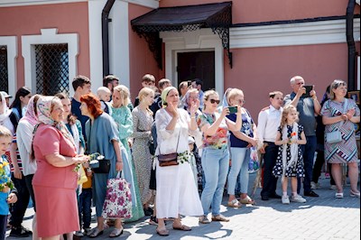 Престольный праздник в Свято-Троицком кафедральном соборе г. Саратова