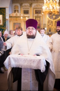Всенощное бдение в храме в честь Архангела Михаила села Михайловка Саратовского района