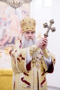 Великое освящение храма во имя святителя Спиридона Тримифунтского г. Саратова и Божественная литургия в новоосвященном храме