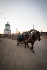 Всенощное бдение в храме в честь Архангела Михаила села Михайловка Саратовского района