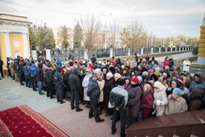 Святейший Патриарх Кирилл совершил малое освящение храма во имя святых равноапостольных Кирилла и Мефодия, учителей Словенских, при Саратовском государственном университете им. Н.Г. Чернышевского
