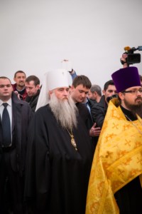 Святейший Патриарх Кирилл совершил малое освящение храма во имя святых равноапостольных Кирилла и Мефодия, учителей Словенских, при Саратовском государственном университете им. Н.Г. Чернышевского