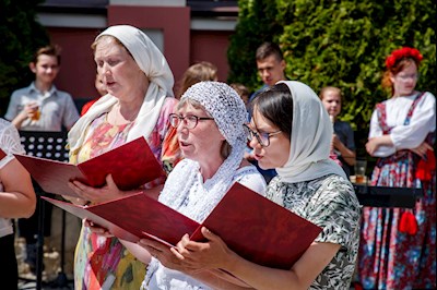 Престольный праздник в Свято-Троицком кафедральном соборе г. Саратова
