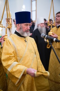 Святейший Патриарх Кирилл совершил малое освящение храма во имя святых равноапостольных Кирилла и Мефодия, учителей Словенских, при Саратовском государственном университете им. Н.Г. Чернышевского