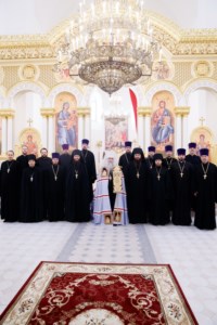 Великое освящение храма во имя святителя Спиридона Тримифунтского г. Саратова и Божественная литургия в новоосвященном храме