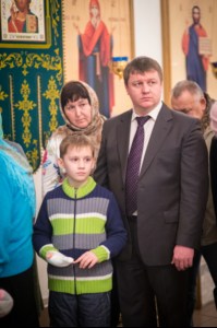 Всенощное бдение в храме в честь Архангела Михаила села Михайловка Саратовского района