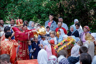 Божественная литургия в Вавиловом Доле