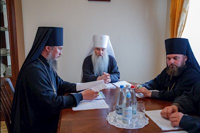Состоялось заседание Архиерейского совета