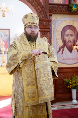 Митрополит Игнатий совершил Божественную литургию в храме Нерукотворного Образа Спасителя г. Саратова