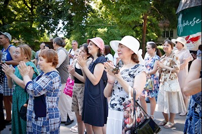В Горпарке прошел праздник ко Дню семьи, любви и верности