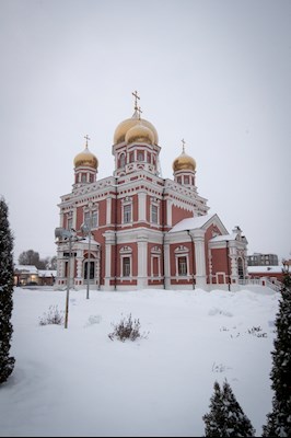 Божественная литургия в Покровском соборе Саратова